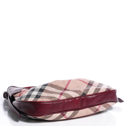 Burberry Nova Check Embossed Brooklyn Hobo 4 of 8
