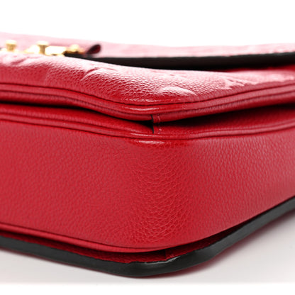 Louis Vuitton Empreinte Pochette Metis Scarlet 9 of 10