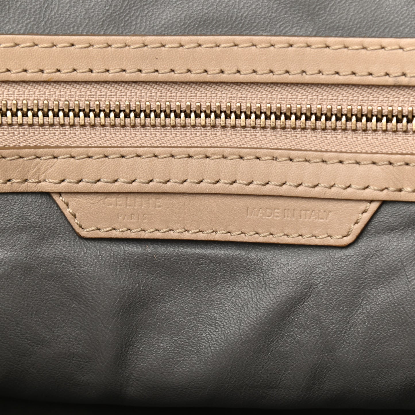 Smooth Calfskin Suede Mini Luggage Camel