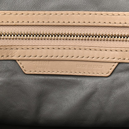 Celine Smooth Calfskin Suede Mini Luggage Camel 5 of 15
