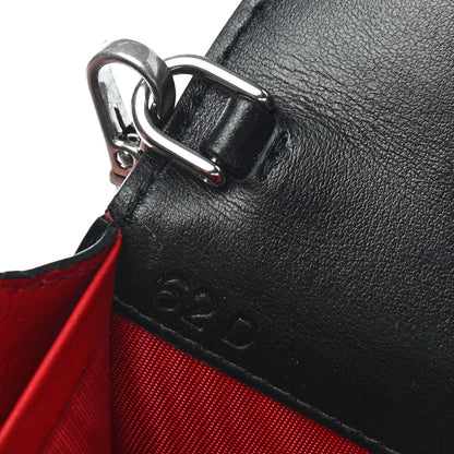Prada City Calfskin Studded Mini Elektra Crossbody Bag Black Fuoco 5 of 5