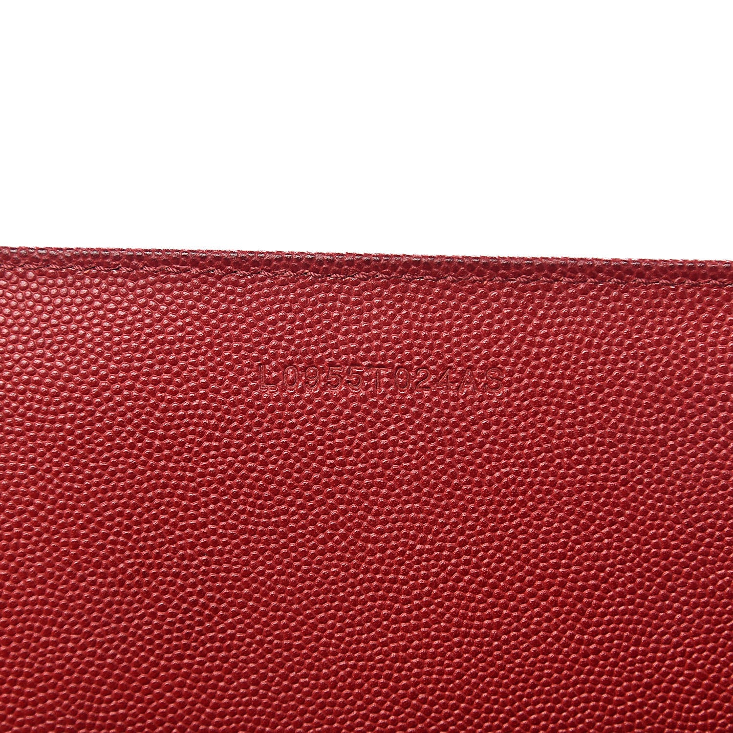 Tom Ford Grained Calfskin Small T Tote Red 8 of 19
