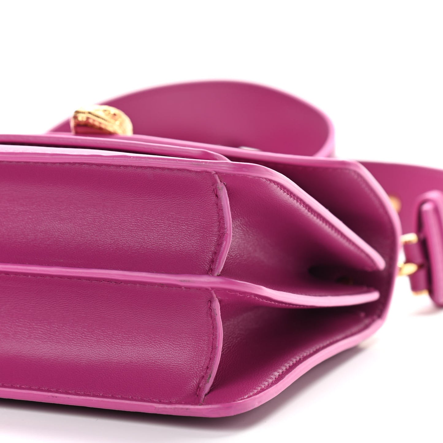 Calfskin Serpenti Forever Crossbody Bag Plum