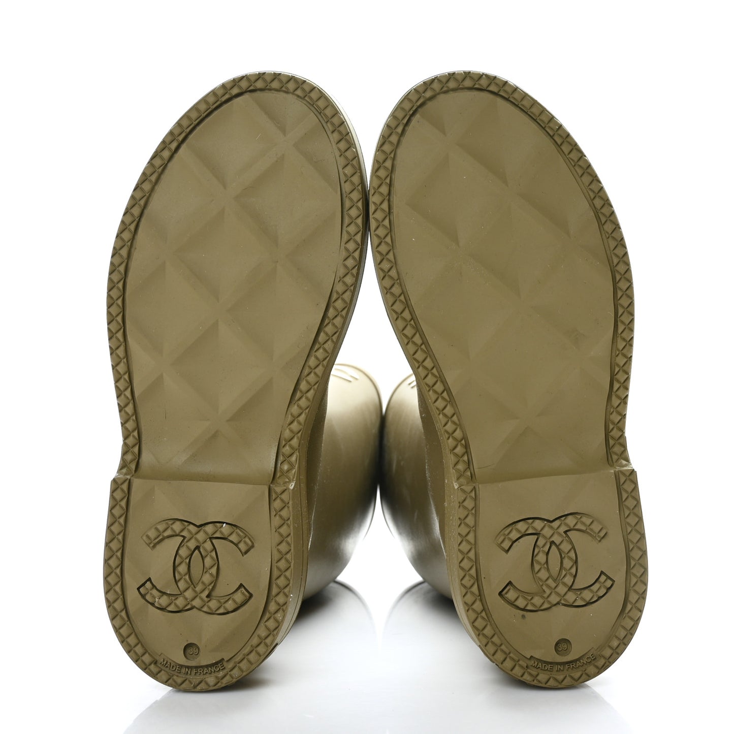 Caoutchouk CC High Boots 39 Dark Beige