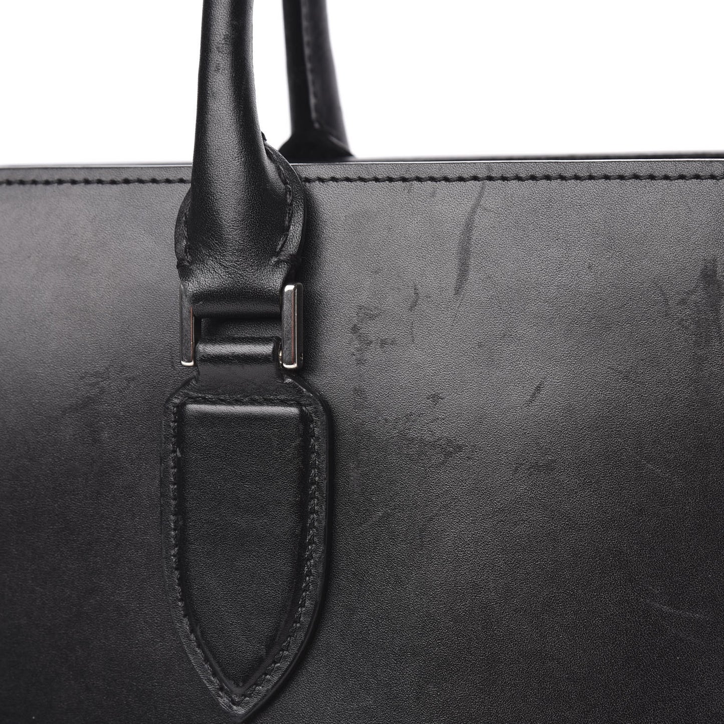 Calfskin Heroine Open Tote Black