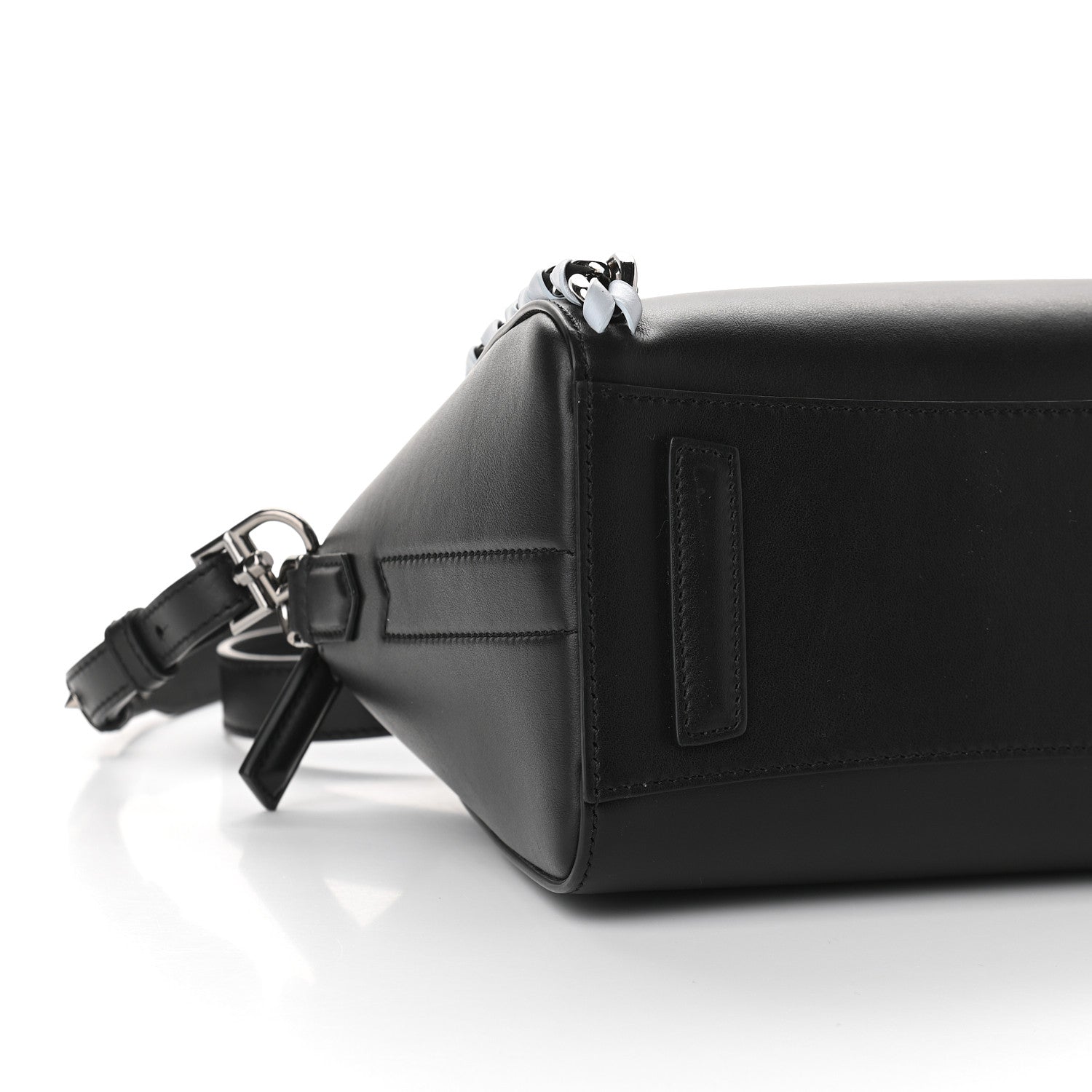 Givenchy Smooth Calfskin Mini Chain Weave Antigona Black 7 of 8