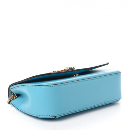 Versace Virtus Mini Wallet Chain Crossbody Blue 4 of 9