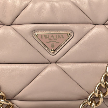 Prada Nappa Re-Nylon Triangle Quilted Patchwork System Shoulder Bag Ninfea 9 of 12