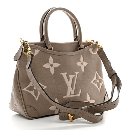 Louis Vuitton Empreinte Monogram Giant Trianon PM Tourterelle Creme 3 of 9