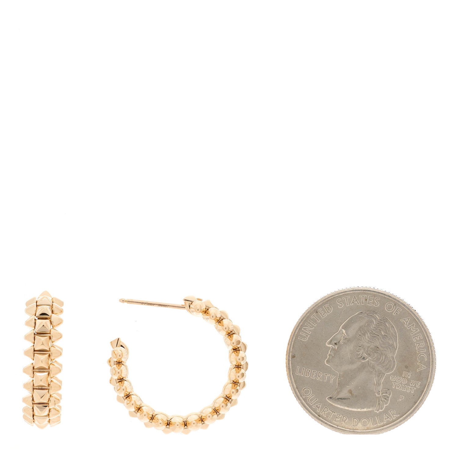 Cartier 18K Pink Gold Small Clash de Cartier Earrings 2 of 4