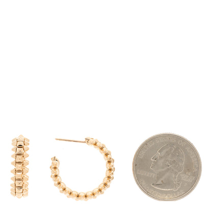 Cartier 18K Pink Gold Small Clash de Cartier Earrings 2 of 4
