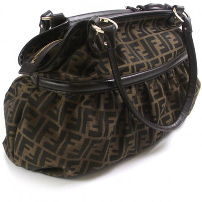 Fendi Zucca Large Chef Shopper Tote Tobacco 3 of 11