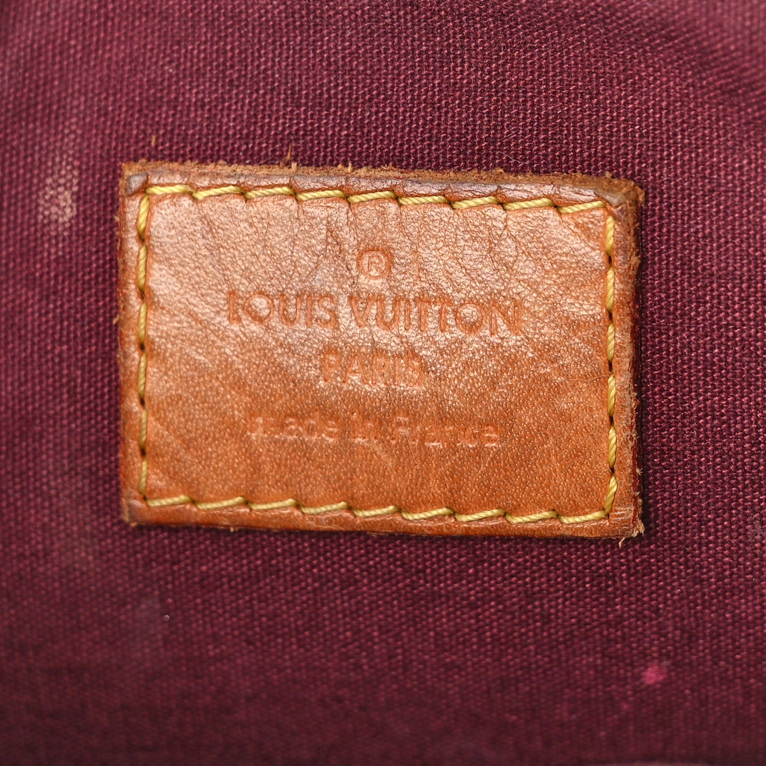 Louis Vuitton Vernis Alma PM Rouge Fauviste 6 of 9