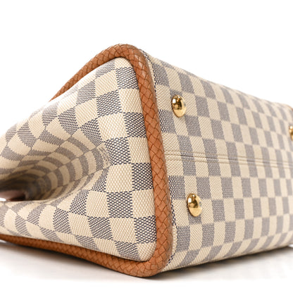 Louis Vuitton Damier Azur Propriano Rose Ballerine 8 of 9