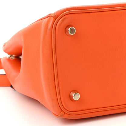 Christian Dior Smooth Calfskin Medium Diorissimo Tote Orange 10 of 12