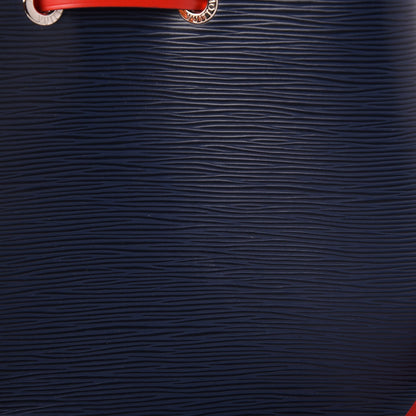 Louis Vuitton Epi Neonoe Indigo Coquelicot 9 of 12