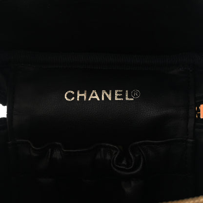 Chanel Caviar Vanity Cosmetic Case Black 6 of 11