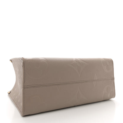 Louis Vuitton Empreinte Monogram Giant Onthego MM Tourterelle 4 of 10