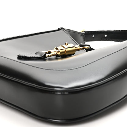 Gucci Boarded Dyana Lux Calfskin Small Jackie 1961 Hobo Black 10 of 10