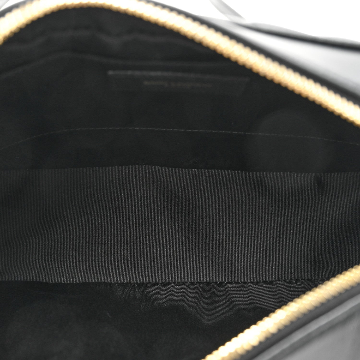 Saint Laurent Calfskin Matelasse Monogram Lou Camera Bag Black 5 of 9