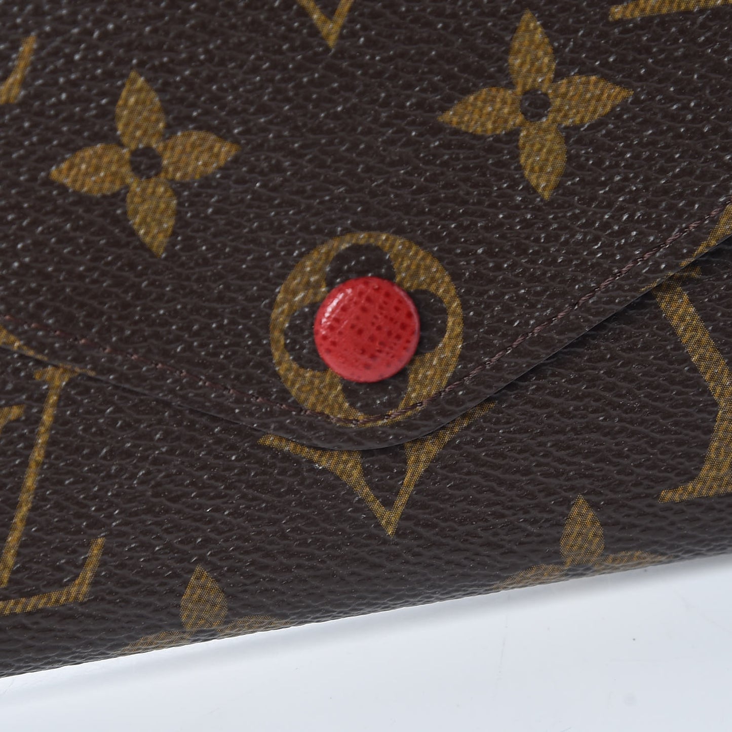 Monogram Josephine Wallet Red