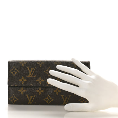 Louis Vuitton Monogram Sarah Wallet 2 of 10