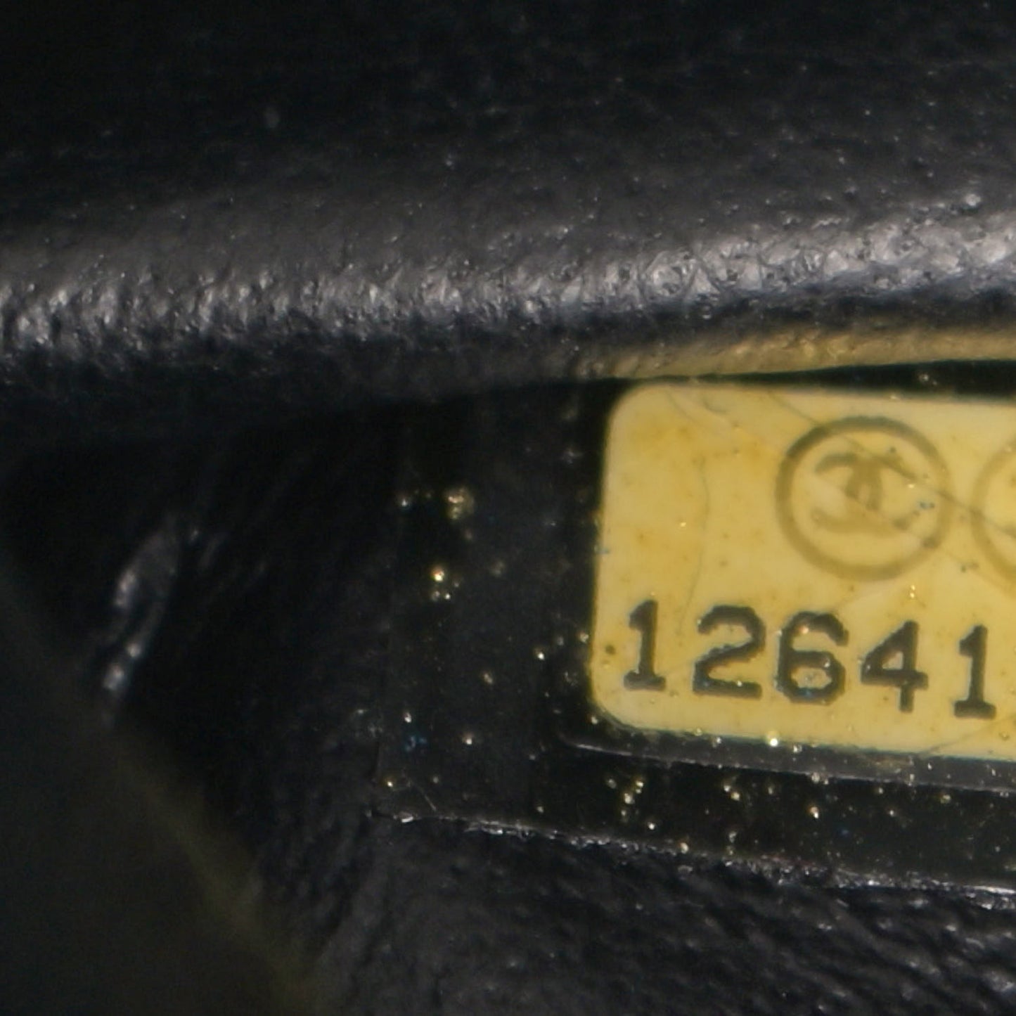 Washed Caviar Quilted Maxi Single Flap Black