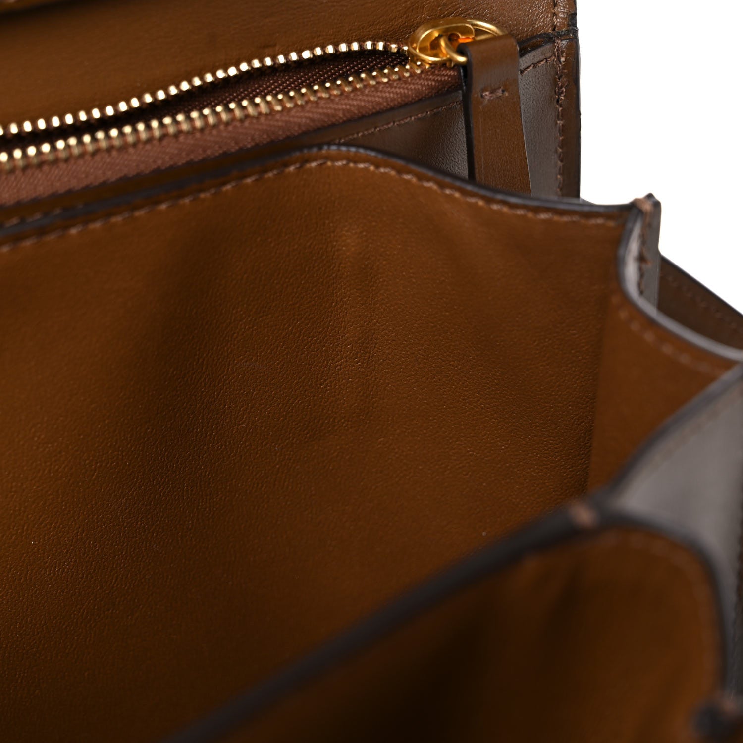 Celine Box Calfskin Medium Classic Box Flap Bag Camel 13 of 16