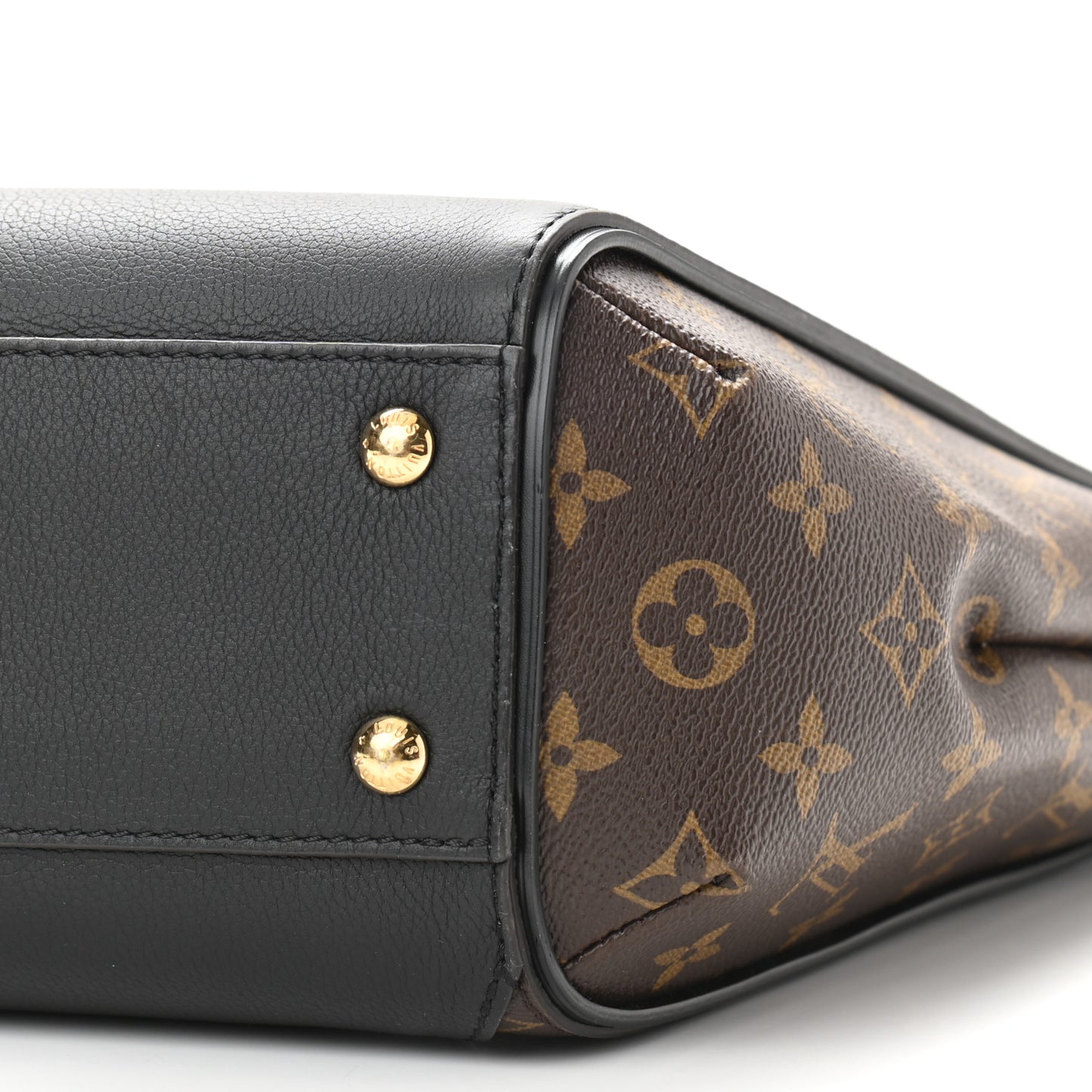 Calfskin Monogram Kimono Tote PM Black