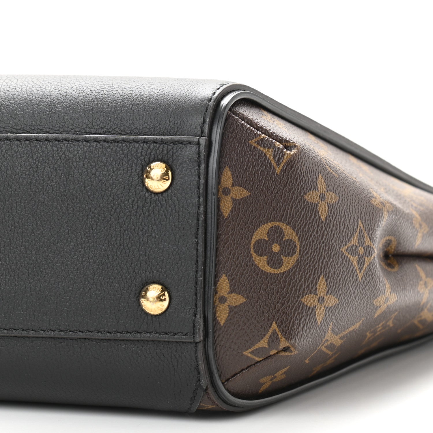 Louis Vuitton Calfskin Monogram Kimono Tote PM Black 8 of 8