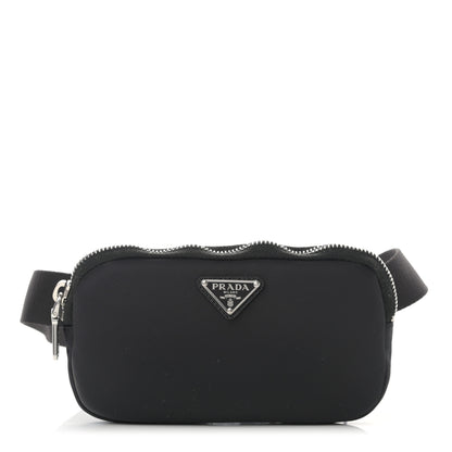 Prada Nylon Saffiano Belt Bag Black 1 of 10