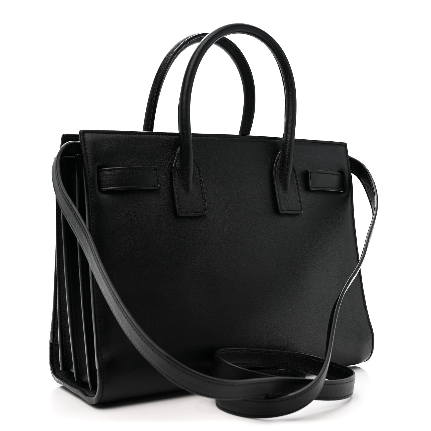 Saint Laurent Calfskin Baby Sac De Jour Black 2 of 9