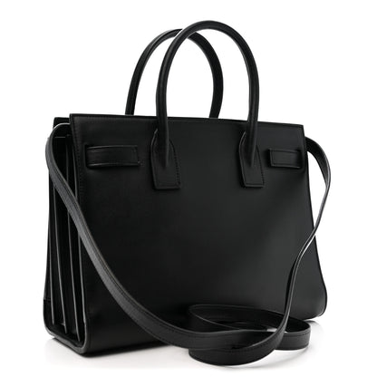 Saint Laurent Calfskin Baby Sac De Jour Black 2 of 9