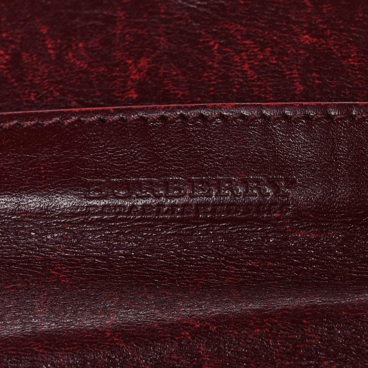 Burberry Nova Check Heart Wallet Berry Red 6 of 9