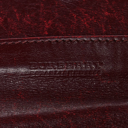 Burberry Nova Check Heart Wallet Berry Red 6 of 9