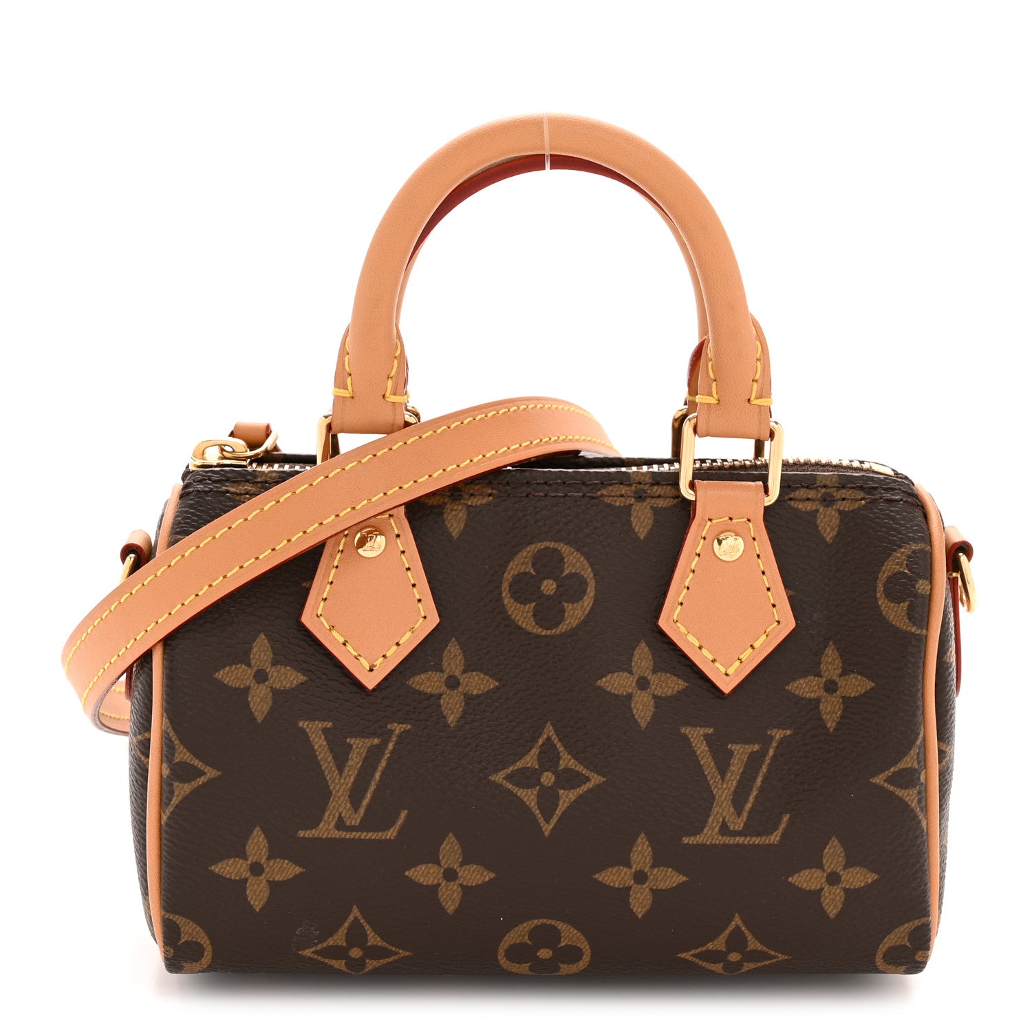Louis Vuitton Monogram Nano Speedy Bandouliere 1 of 12