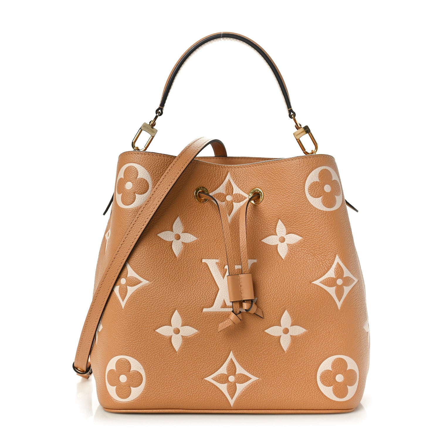Louis Vuitton Empreinte Monogram Giant Neonoe MM Arizona Beige 1 of 10