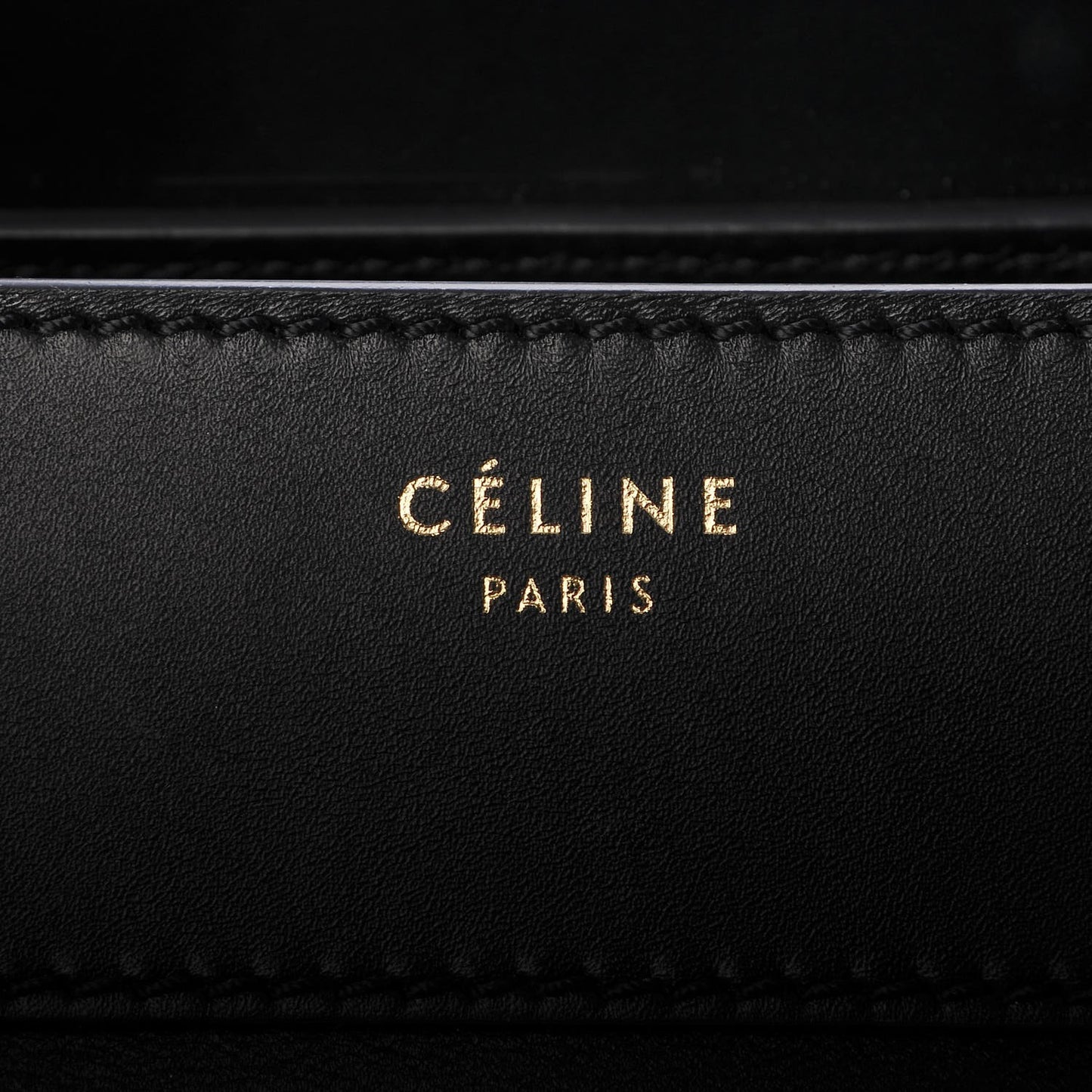 Smooth Calfskin Mini Luggage Black