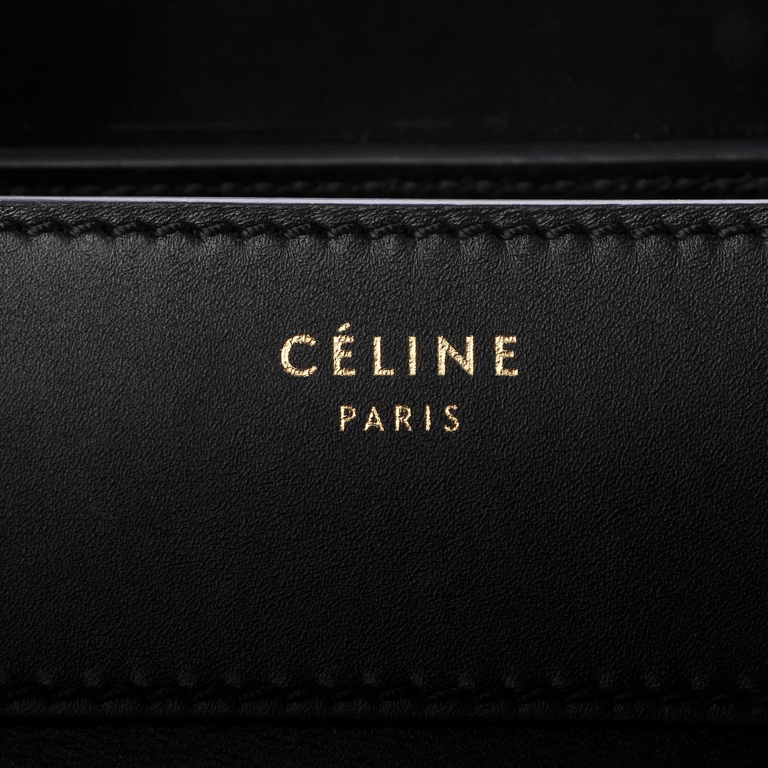 Celine Smooth Calfskin Mini Luggage Black 11 of 12