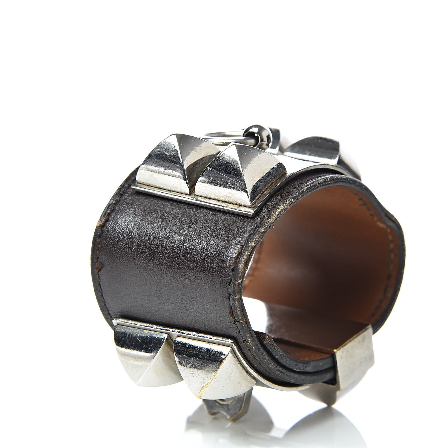 Hermes Chamonix Collier de Chien CDC Bracelet S Chocolate 9 of 11