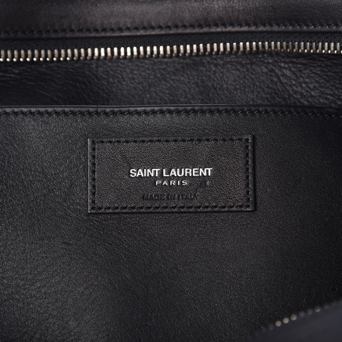 Smooth Calfskin Small Monogram Cabas Black