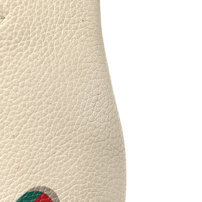 Gucci Grained Calfskin Small Logo Belt Bag White 12 of 14