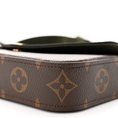 Louis Vuitton Monogram Felicie Strap & Go Kaki 9 of 11