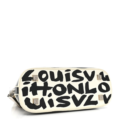 Louis Vuitton Graffiti Alma MM Black 5 of 15