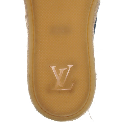 Louis Vuitton Mens Denim Damier Coconut Grove Slip On 10 Marine 6 of 8