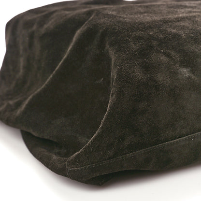 The Row Suede Bindle Bag Espresso 8 of 11
