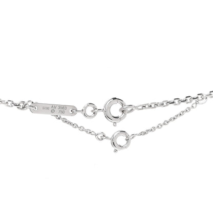 Cartier 18K White Gold Medium Hearts and Symbols Necklace 5 of 5