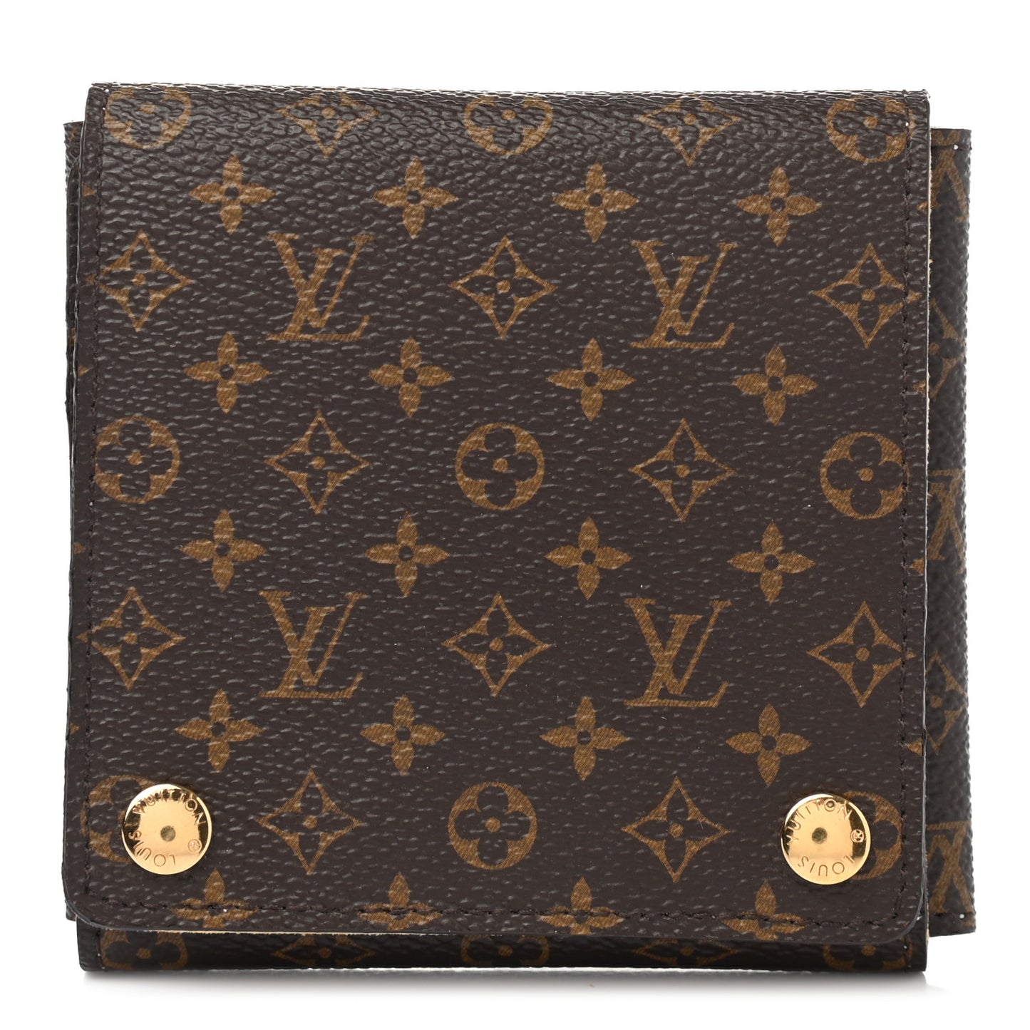 Monogram Folding Jewelry Case