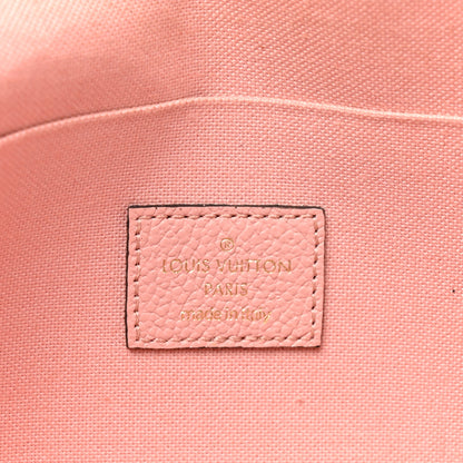 Louis Vuitton Empreinte Pochette Felicie Chain Wallet Rose Poudre 7 of 12