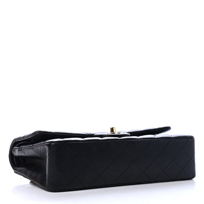 Chanel Lambskin Quilted Medium Double Flap Black 2 of 4